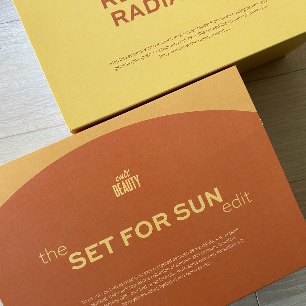 Cult Beauty Set for sun edit 2024