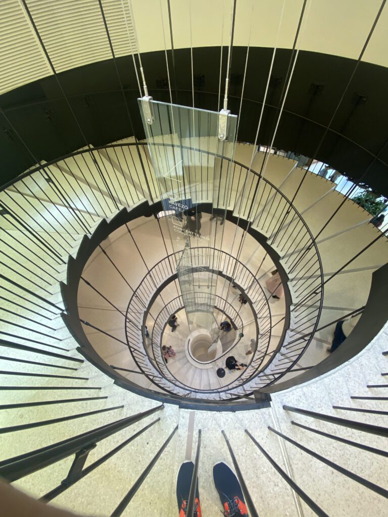 Stairs in House of Music Budapest - Kuća mađarske glazbe u Budimpešti - Arhitekt Sou Fujimoto